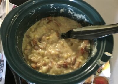 Creamy Bacon Chowder with Chunky Garden Fresh Vegetables