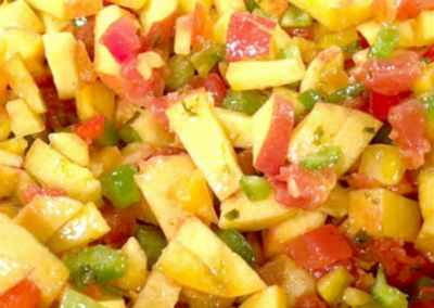 Fresh Peach Salsa