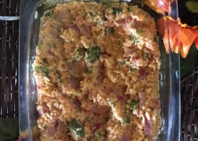 Ham and Tomato Rice Supper