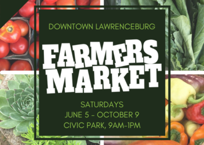 Five on Friday – Downtown Lawrenceburg Farmer’s Market