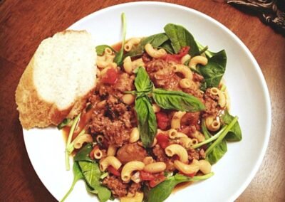 Sausage and White Bean Ragout